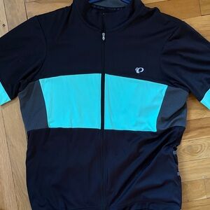 Black and Teal Cycling Jersey